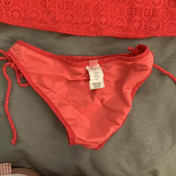 Roxy swim bikini set top L bottom M - Picture 10 of 14